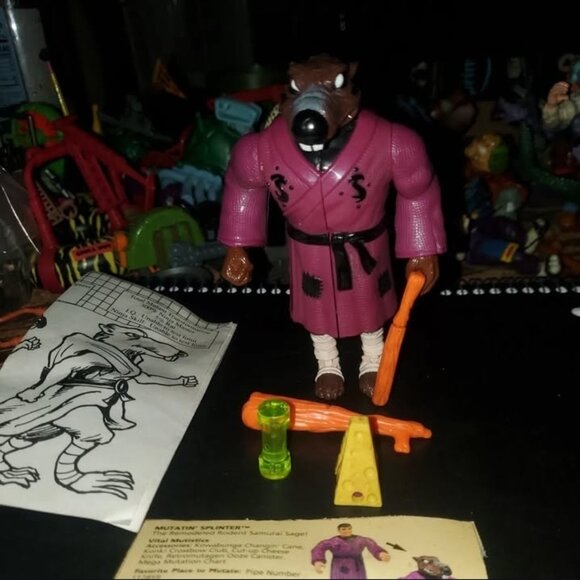 TMNT Teenage Mutant Ninja Turtles Mutatin' Splinter Complete